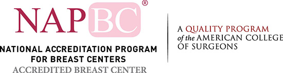 NAPBC Accredited Breast center Logo