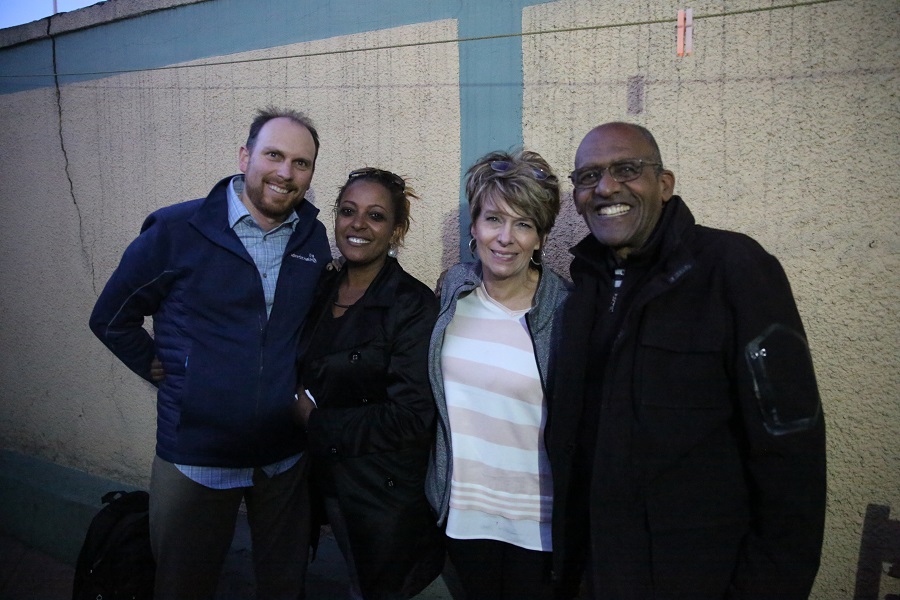 Daniel Wolcott, president of Adventist Health Lodi Memorial, Ayne Maru, Ethiopia Country director for Humani Villages Project, Shellie Carlson, nurse at Adventist Health Lodi Memorial and Adugnaw Worku, retired professor from Pacific Union College