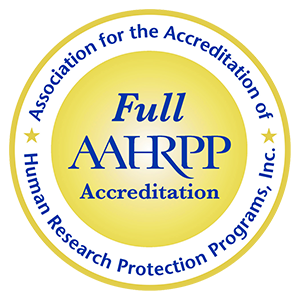 AAHRPP Accreditation seal