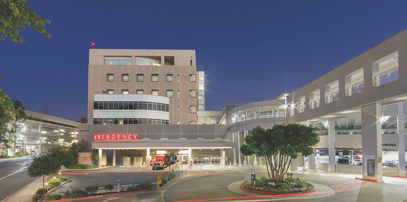 Adventist Health Glendale exterior of building