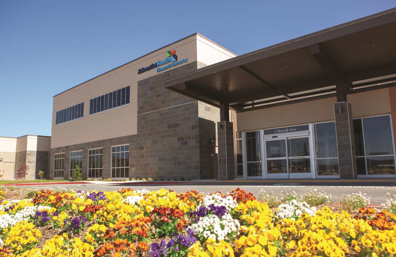 Adventist Health Howard Memorial exterior of hospital building