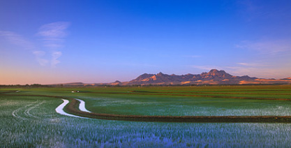 Sutter Buttes mountain range