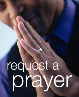 person praying